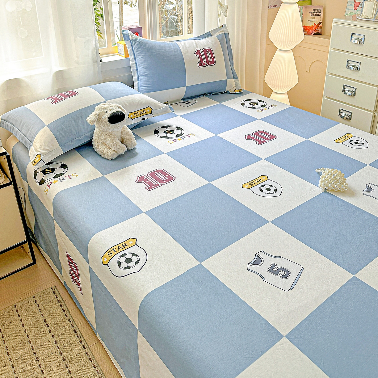 91家纺网 家纺一手货源 找家纺 （总）依庭 2026新款12868全棉纯棉印花床单单品床单床单单件-第二批