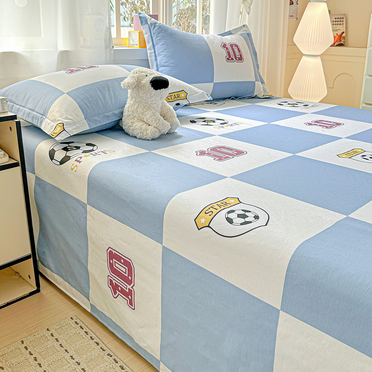 91家纺网 家纺一手货源 找家纺 （总）依庭 2026新款12868全棉纯棉印花床单单品床单床单单件-第二批