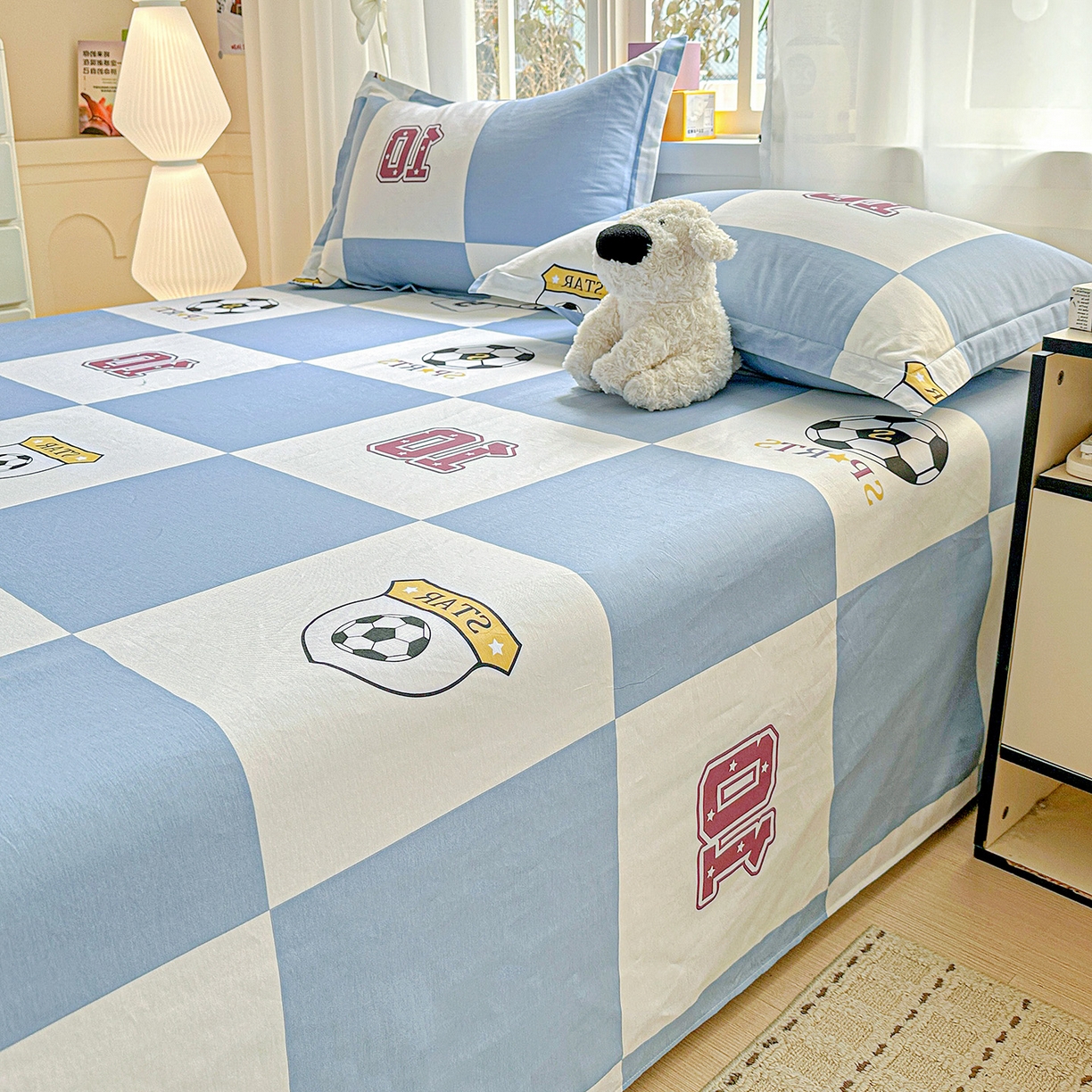 91家纺网 家纺一手货源 找家纺 （总）依庭 2026新款12868全棉纯棉印花床单单品床单床单单件-第二批