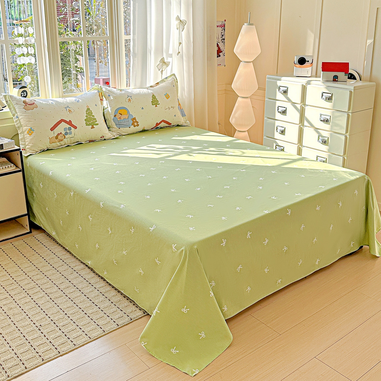 91家纺网 家纺一手货源 找家纺 （总）依庭 2026新款12868全棉纯棉印花床单单品床单床单单件-第二批