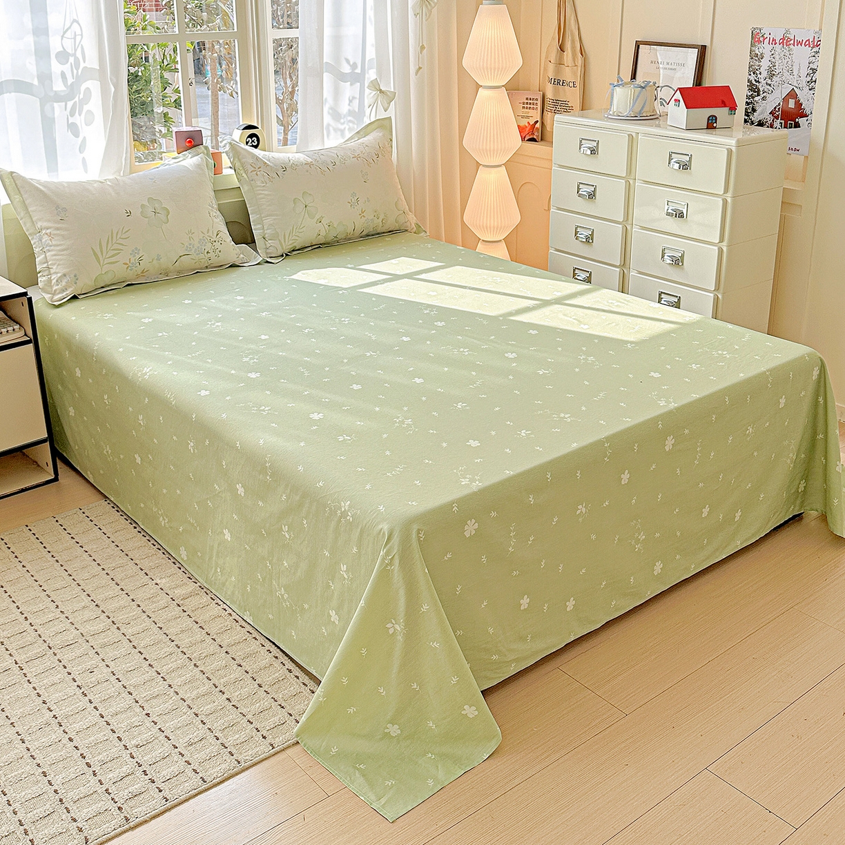 91家纺网 家纺一手货源 找家纺 （总）依庭 2026新款12868全棉纯棉印花床单单品床单床单单件-第二批