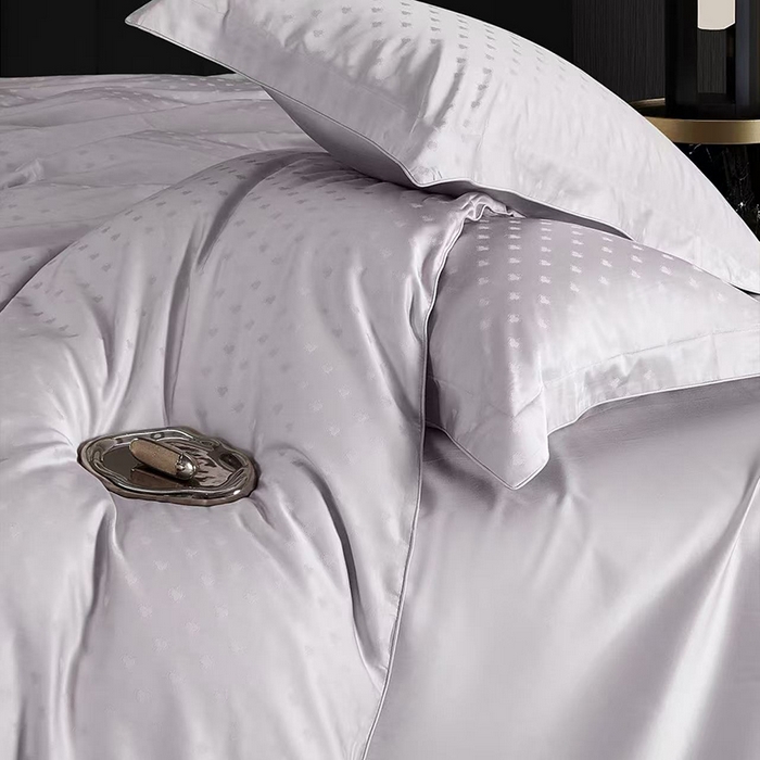 91家纺网 家纺一手货源 找家纺 玖玖爱家纺 2026新款顶奢进口LFH级天丝棉四件套-云薇 云薇-琉璃紫