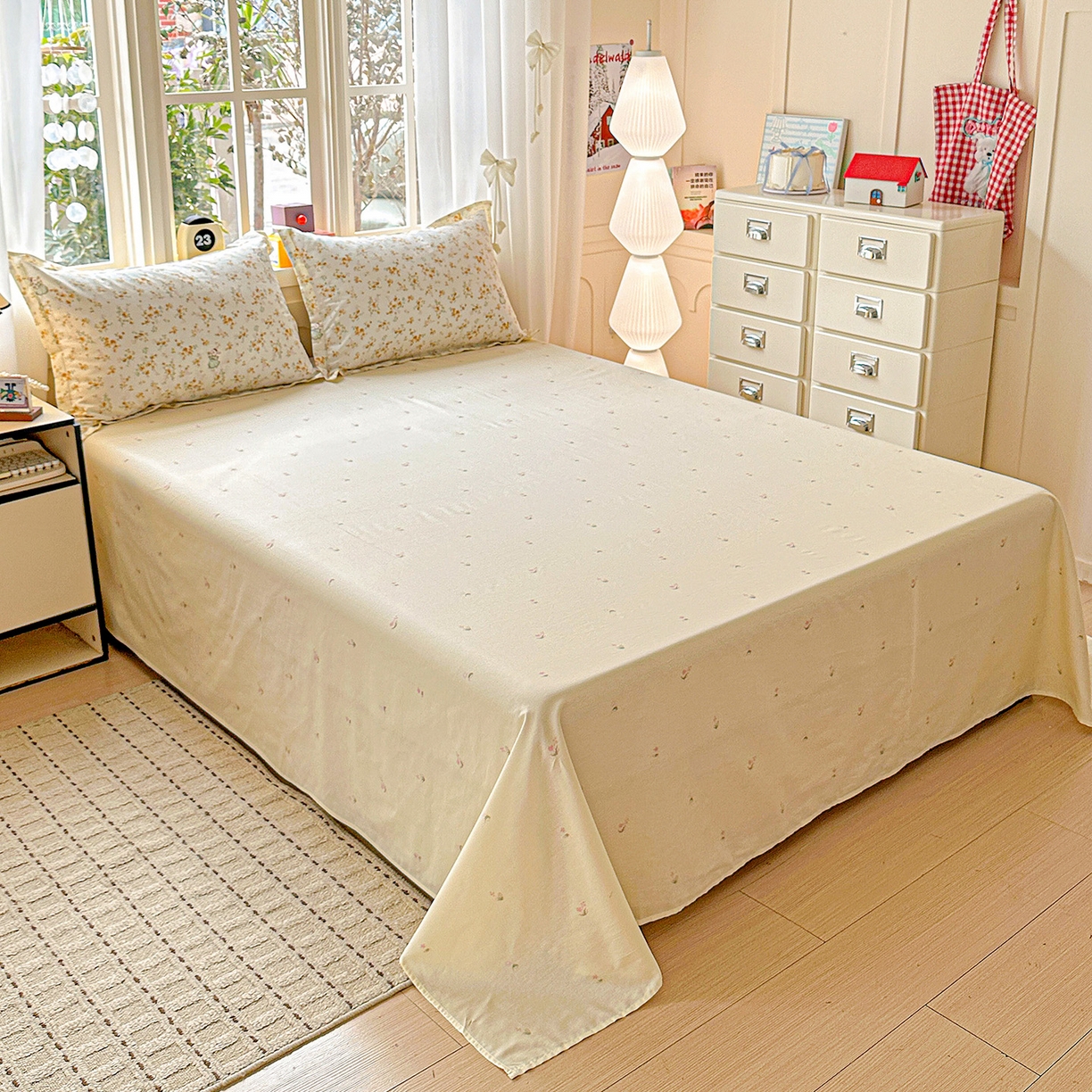 91家纺网 家纺一手货源 找家纺 （总）依庭 2026新款12868全棉纯棉印花床单单品床单床单单件-第二批