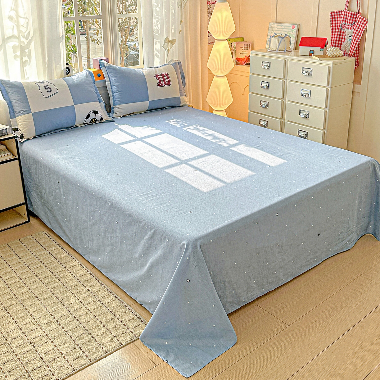 91家纺网 家纺一手货源 找家纺 （总）依庭 2026新款12868全棉纯棉印花床单单品床单床单单件-第二批