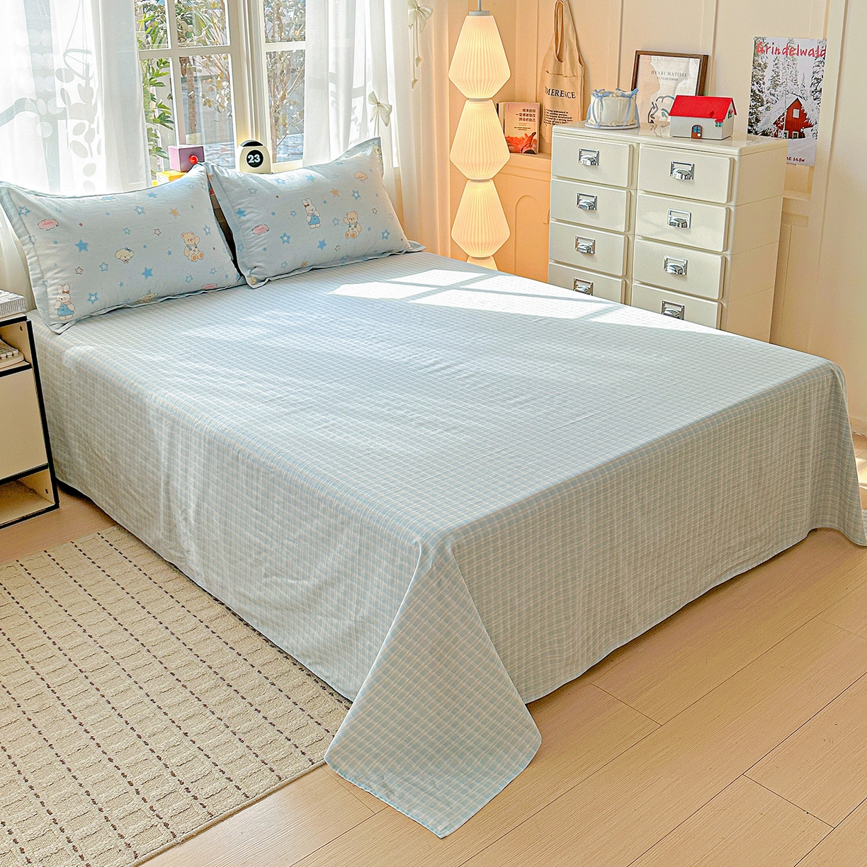 91家纺网 家纺一手货源 找家纺 （总）依庭 2026新款12868全棉纯棉印花床单单品床单床单单件-第二批