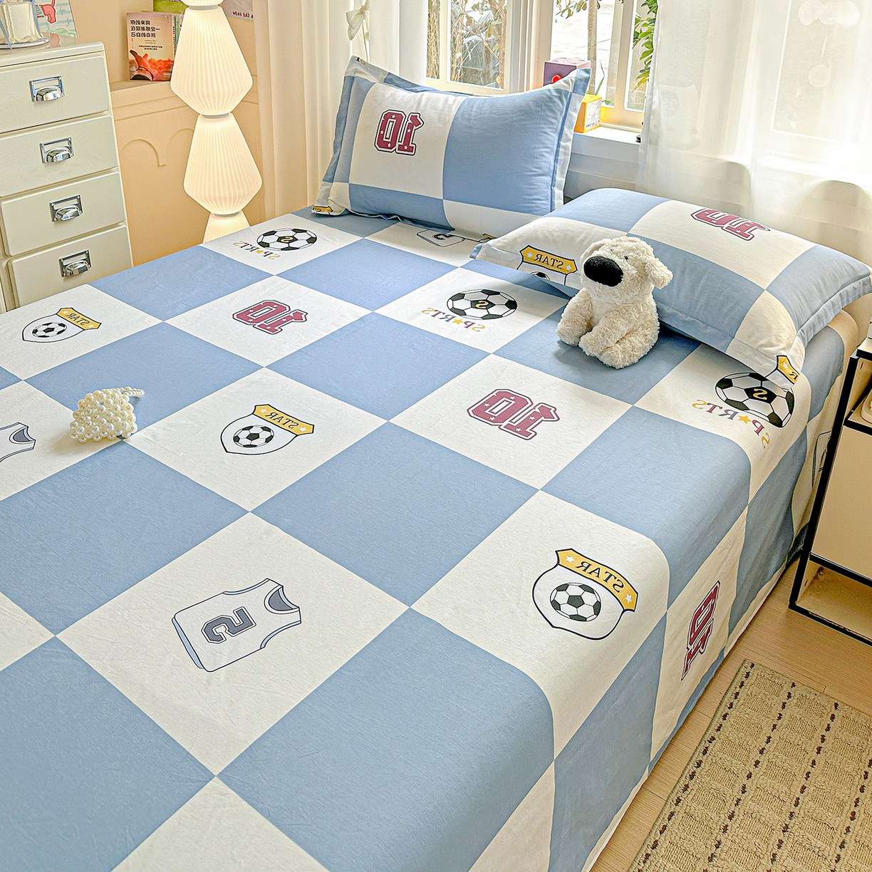 91家纺网 家纺一手货源 找家纺 （总）依庭 2026新款12868全棉纯棉印花床单单品床单床单单件-第二批