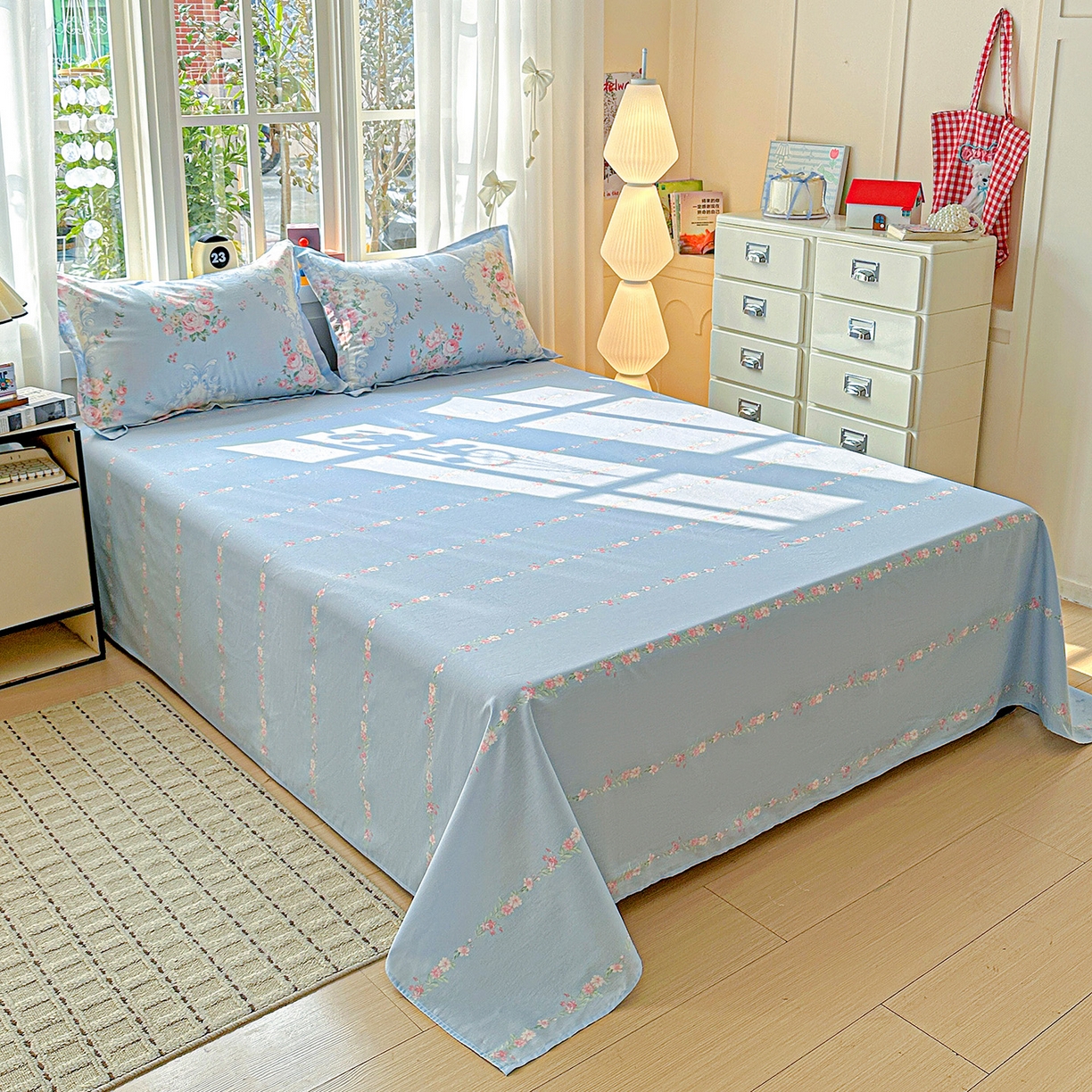 91家纺网 家纺一手货源 找家纺 （总）依庭 2026新款12868全棉纯棉印花床单单品床单床单单件-第二批