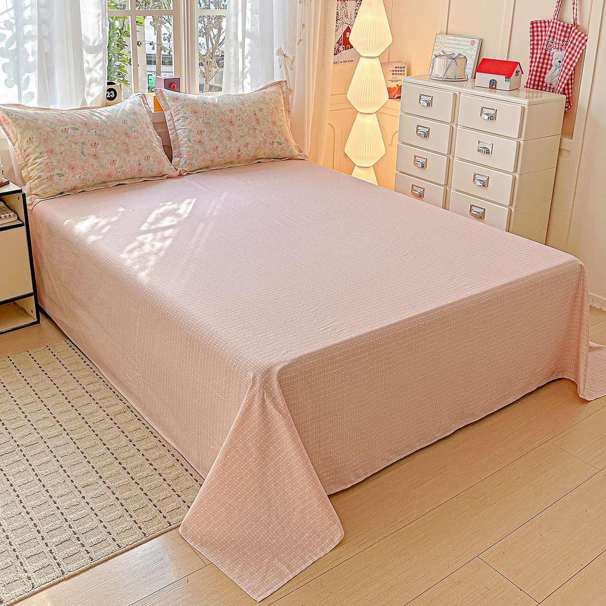 91家纺网 家纺一手货源 找家纺 （总）依庭 2026新款12868全棉纯棉印花床单单品床单床单单件-第二批