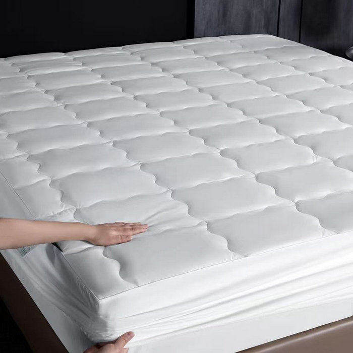 91家纺网 家纺一手货源 找家纺 （总）玖玖爱家纺 2026新款双面100支长绒棉床笠款床褥床护垫