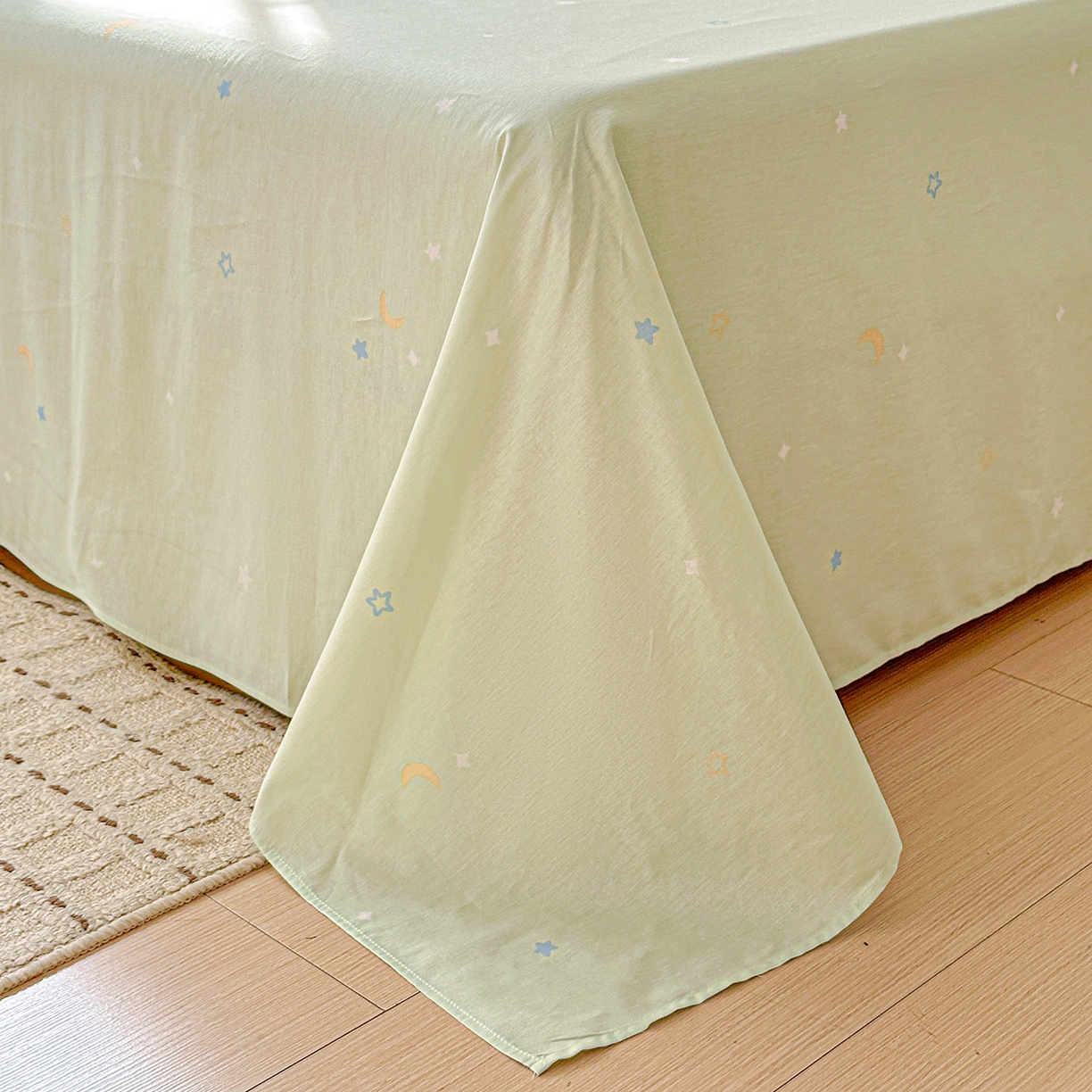 91家纺网 家纺一手货源 找家纺 依庭 2026新款12868全棉纯棉印花床单单品床单床单单件-第二批 蜜糖晴天-B