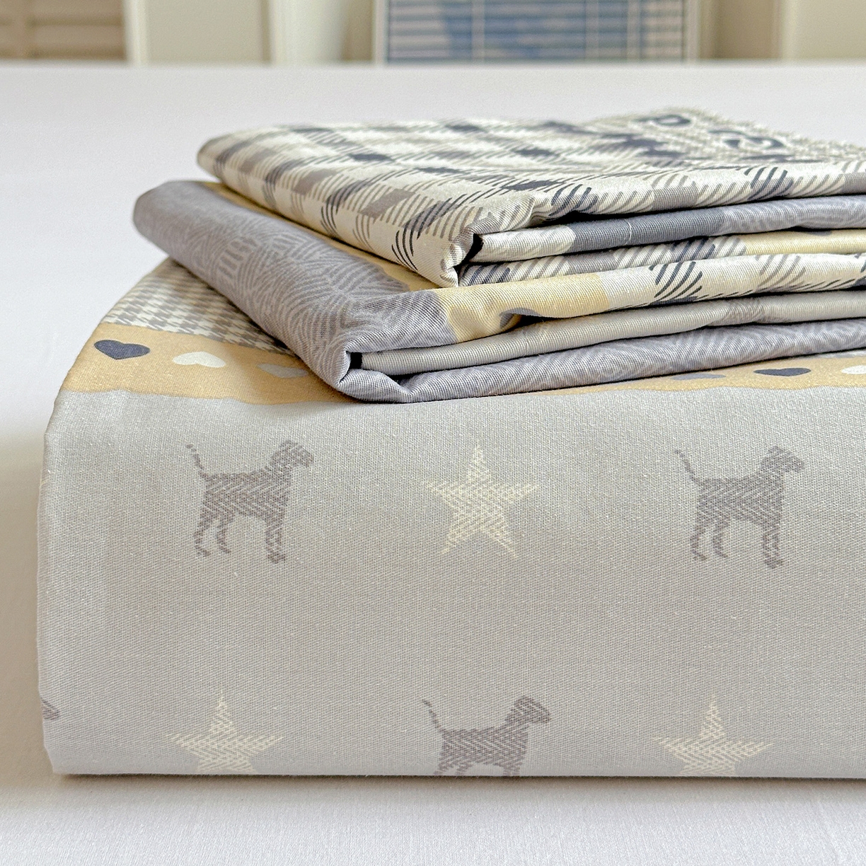 91家纺网 家纺一手货源 找家纺 依庭 2026新款12868全棉纯棉印花床单单品床单床单单件-第二批 蓝星语-A