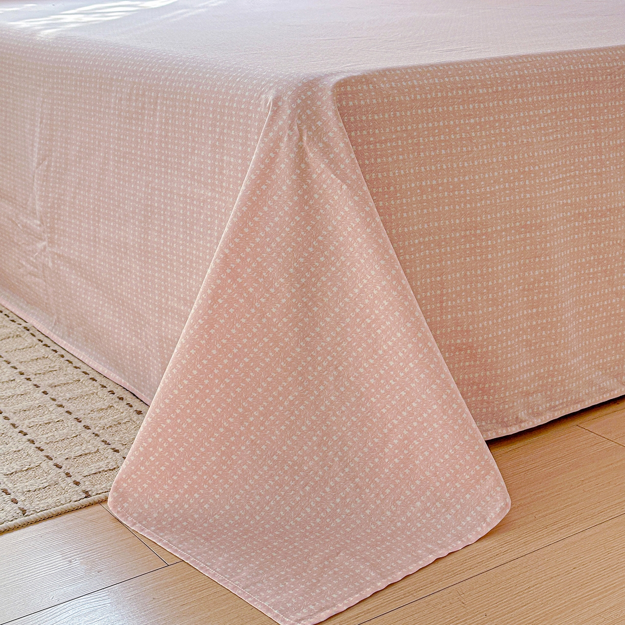 91家纺网 家纺一手货源 找家纺 依庭 2026新款12868全棉纯棉印花床单单品床单床单单件-第二批 蔷薇凝-B