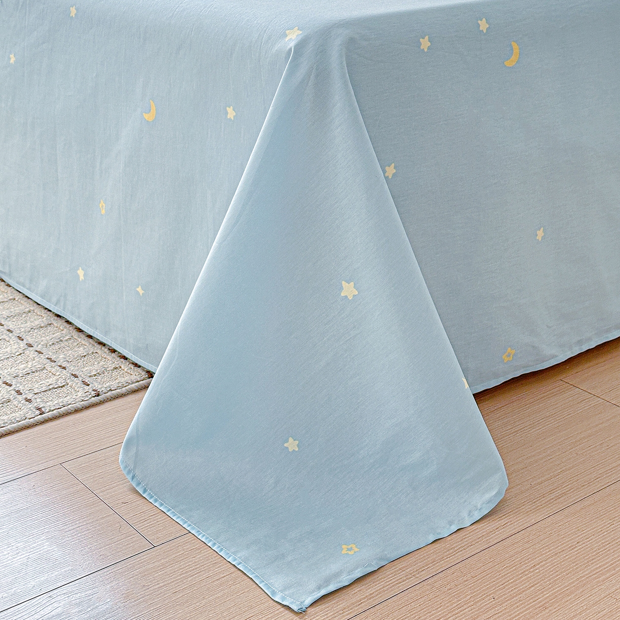 91家纺网 家纺一手货源 找家纺 依庭 2026新款12868全棉纯棉印花床单单品床单床单单件-第二批 猫咪宝贝-B