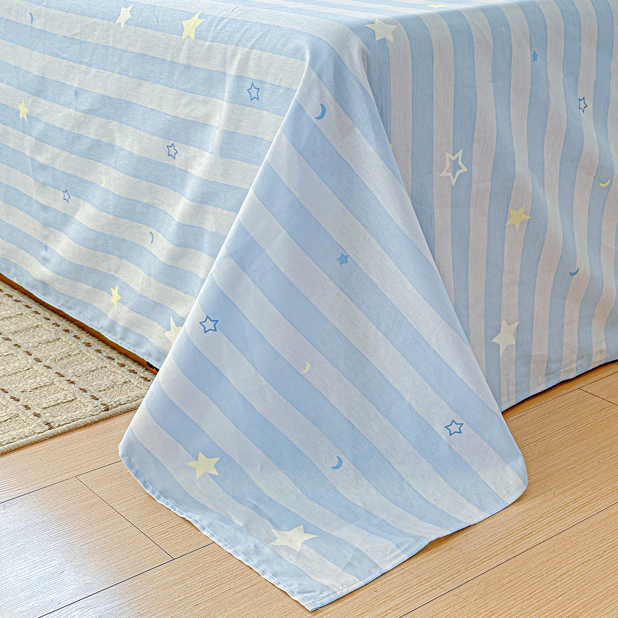 91家纺网 家纺一手货源 找家纺 依庭 2026新款12868全棉纯棉印花床单单品床单床单单件-第二批 五星集-B