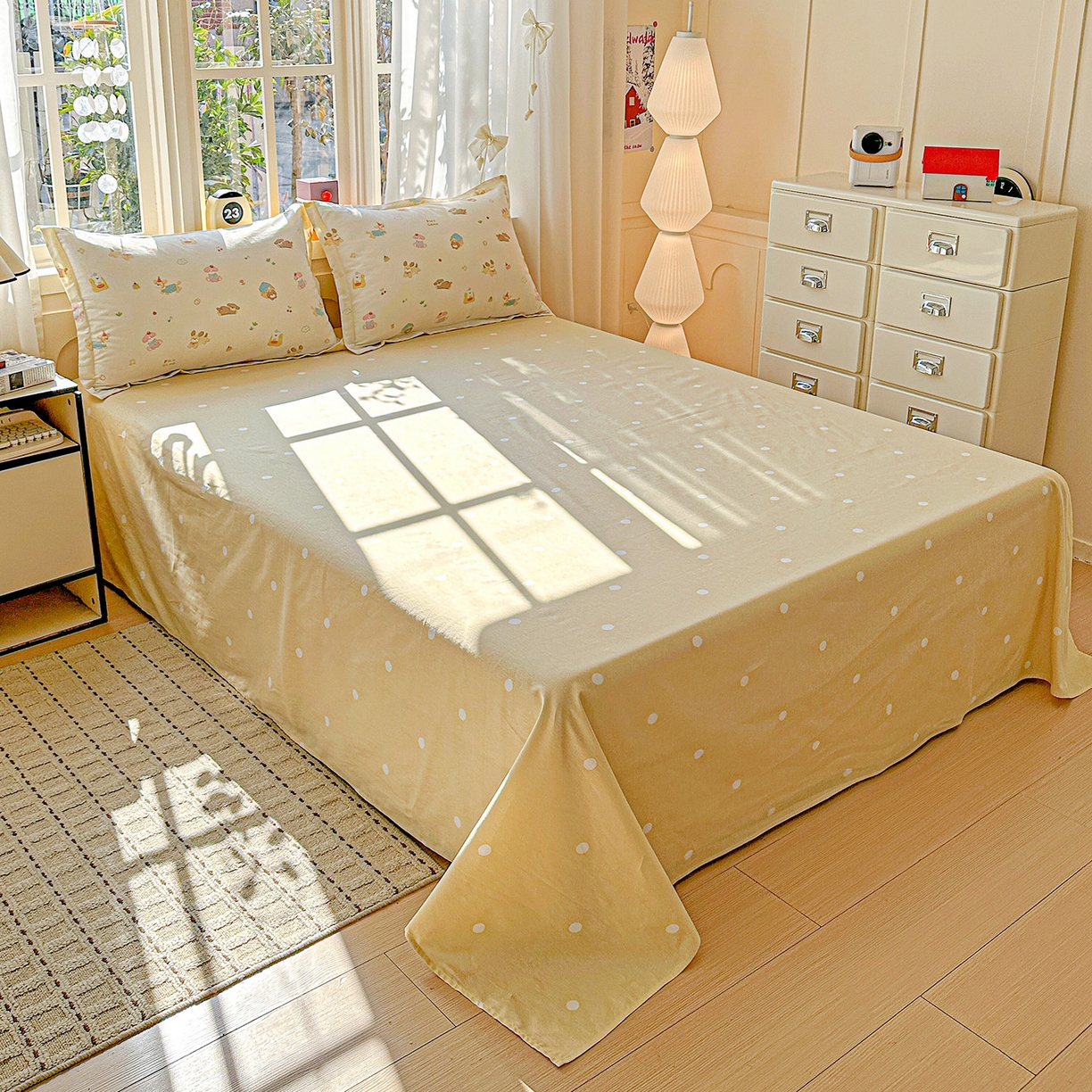 91家纺网 家纺一手货源 找家纺 （总）依庭 2026新款12868全棉纯棉印花床单单品床单床单单件-第二批