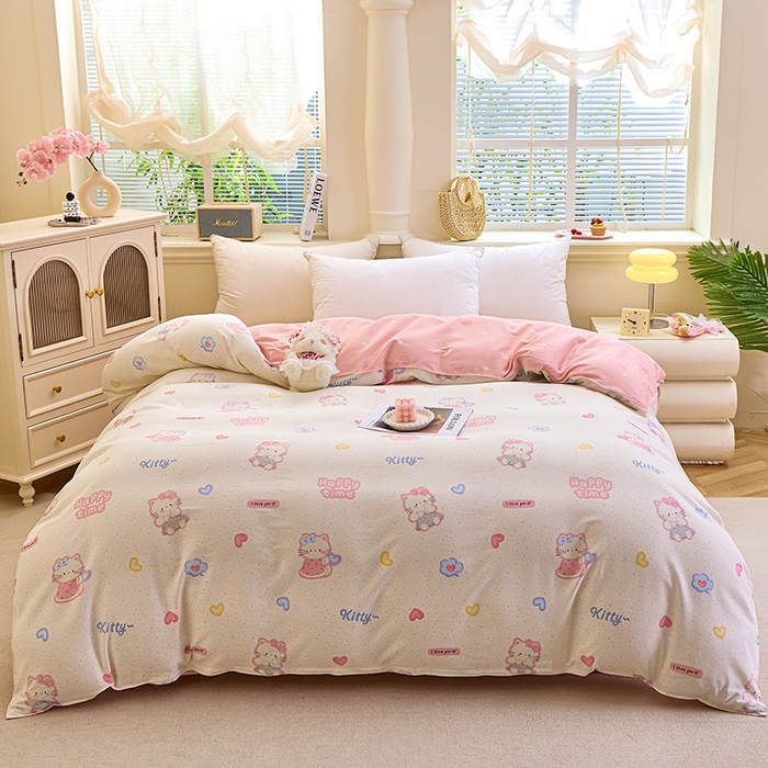 91家纺网 家纺一手货源 找家纺 （总）馨雅家纺 2026新款简欧纯棉印花被套单品被套被套单件