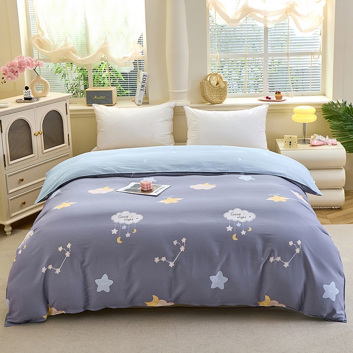 91家纺网 家纺一手货源 找家纺 （总）馨雅家纺 2026新款简欧纯棉印花被套单品被套被套单件