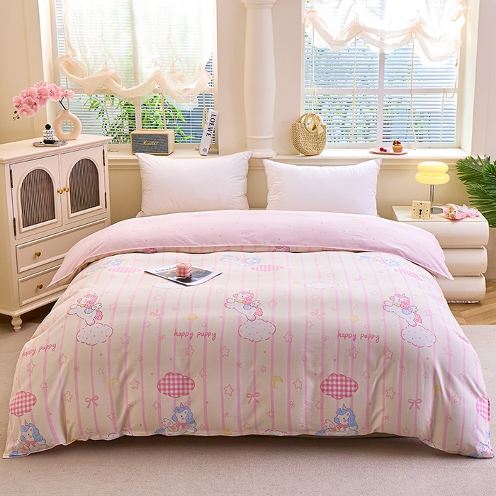 91家纺网 家纺一手货源 找家纺 （总）馨雅家纺 2026新款简欧纯棉印花被套单品被套被套单件