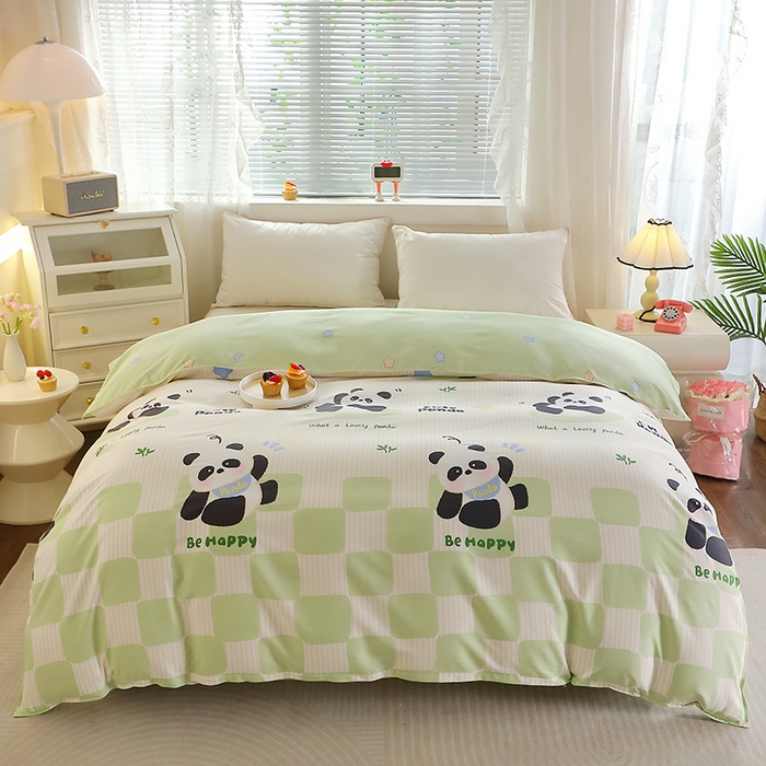 91家纺网 家纺一手货源 找家纺 （总）馨雅家纺 2026新款简欧纯棉印花被套单品被套被套单件