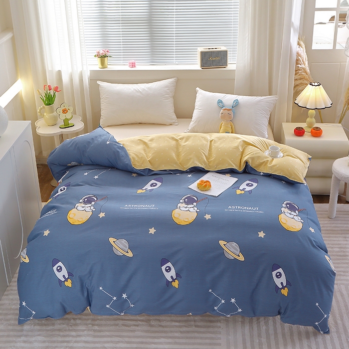 91家纺网 家纺一手货源 找家纺 （总）馨雅家纺 2026新款简欧纯棉印花被套单品被套被套单件