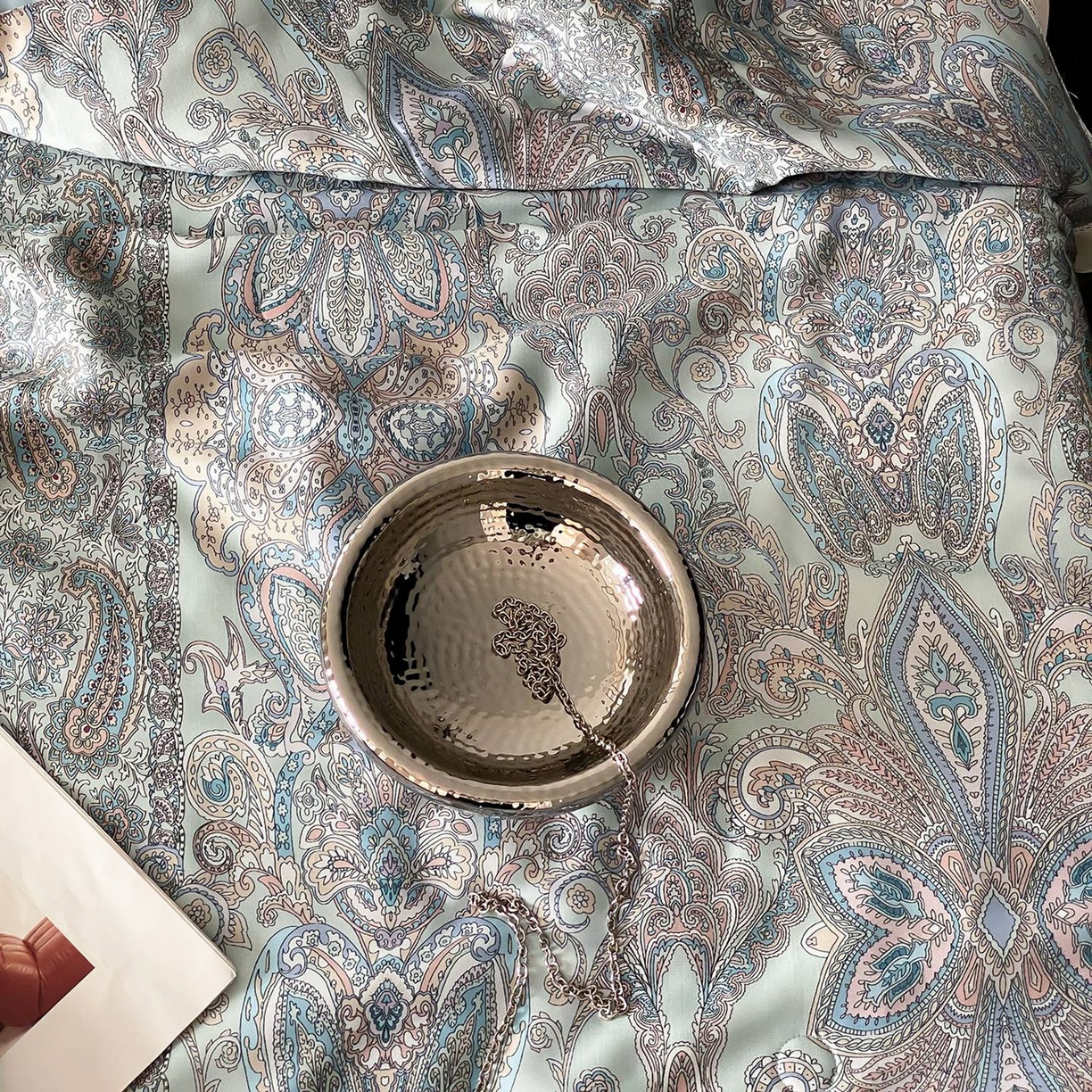 91家纺网 家纺一手货源 找家纺 丽笙被芯 2026新款A类兰精天丝数码印花Naia镂空夏被夏凉被空调被-系列二 娜莉斯