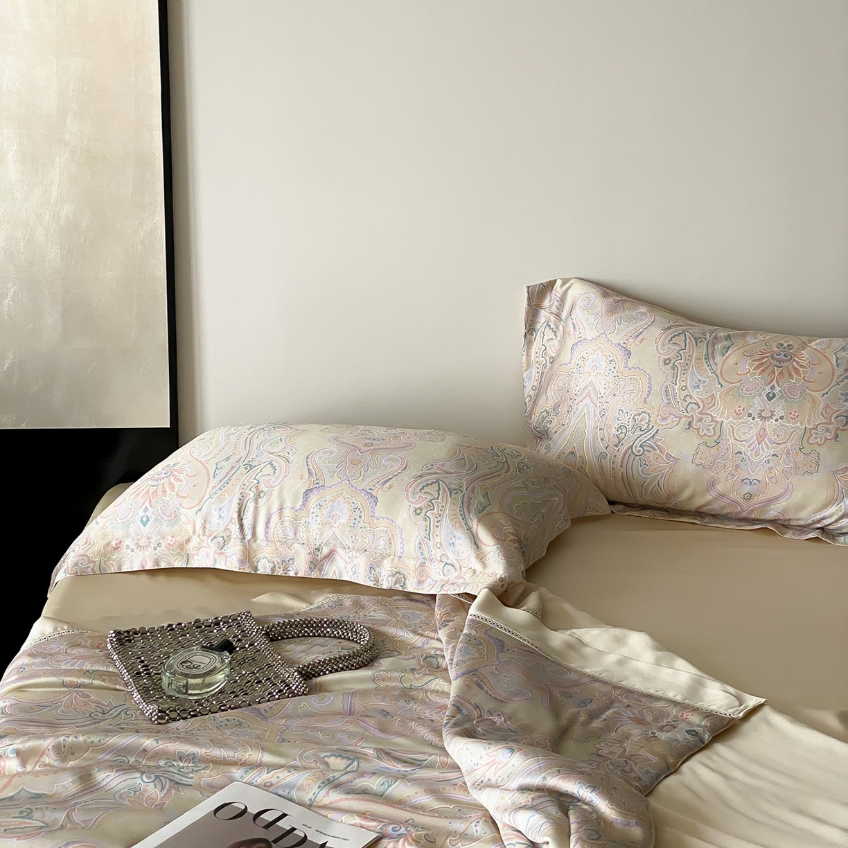 91家纺网 家纺一手货源 找家纺 丽笙被芯 2026新款A类兰精天丝数码印花Naia镂空夏被夏凉被空调被-系列二 切尔西