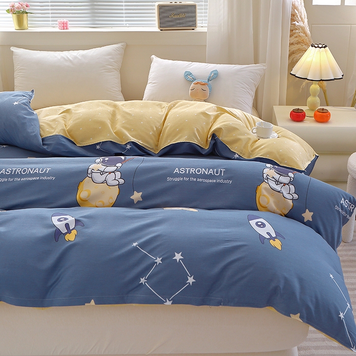 91家纺网 家纺一手货源 找家纺 馨雅家纺 2026新款简欧纯棉印花被套单品被套被套单件 星际迷航