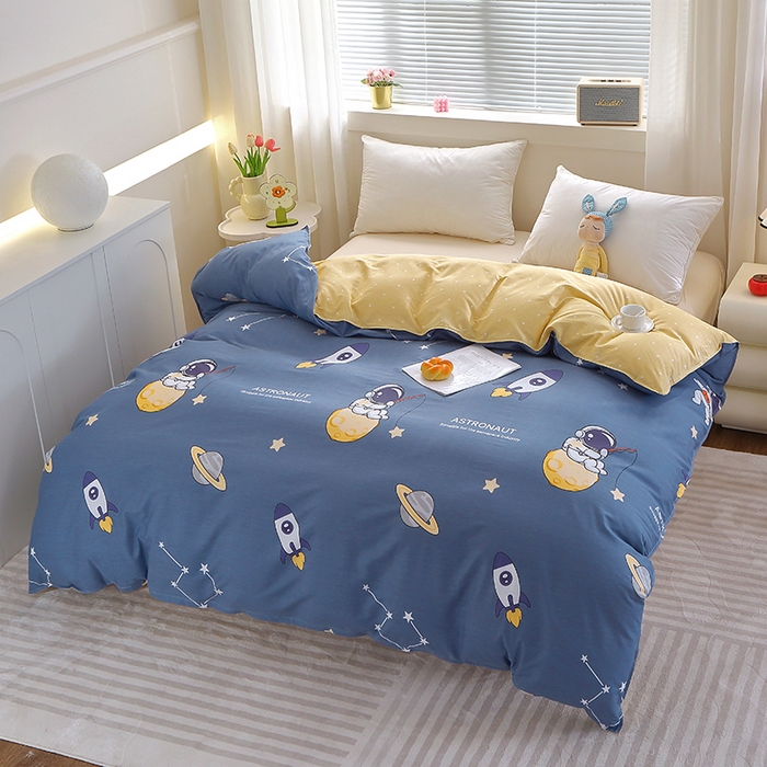 91家纺网 家纺一手货源 找家纺 馨雅家纺 2026新款简欧纯棉印花被套单品被套被套单件 星际迷航