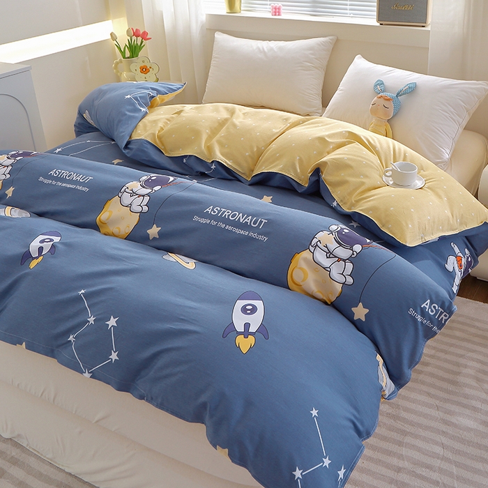 91家纺网 家纺一手货源 找家纺 馨雅家纺 2026新款简欧纯棉印花被套单品被套被套单件 星际迷航