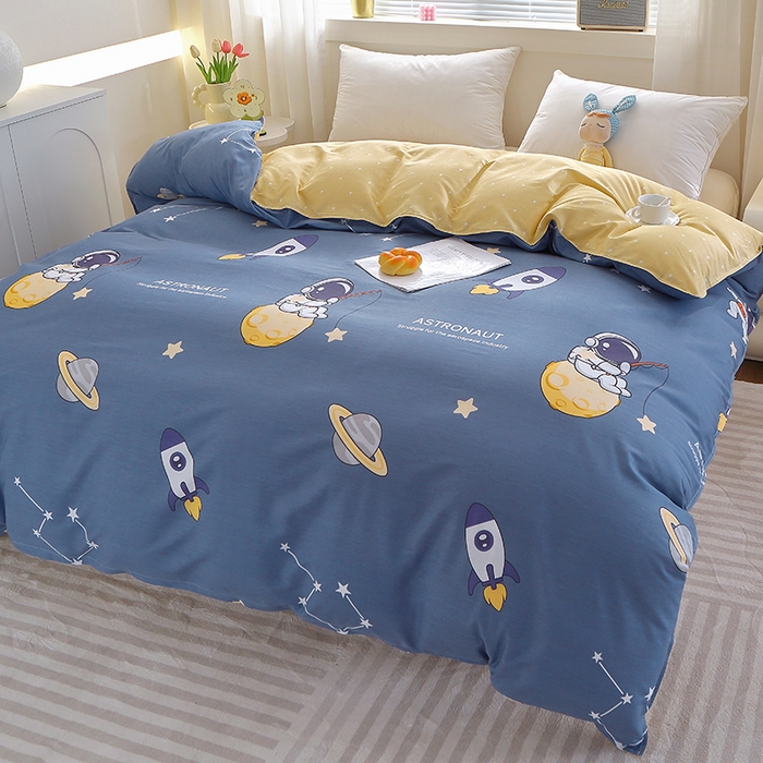 91家纺网 家纺一手货源 找家纺 馨雅家纺 2026新款简欧纯棉印花被套单品被套被套单件 星际迷航