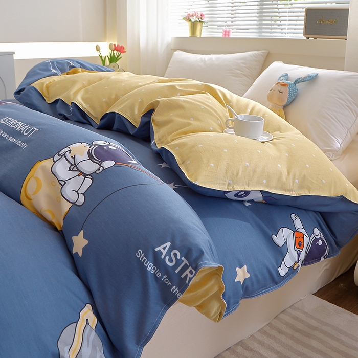 91家纺网 家纺一手货源 找家纺 馨雅家纺 2026新款简欧纯棉印花被套单品被套被套单件 星际迷航