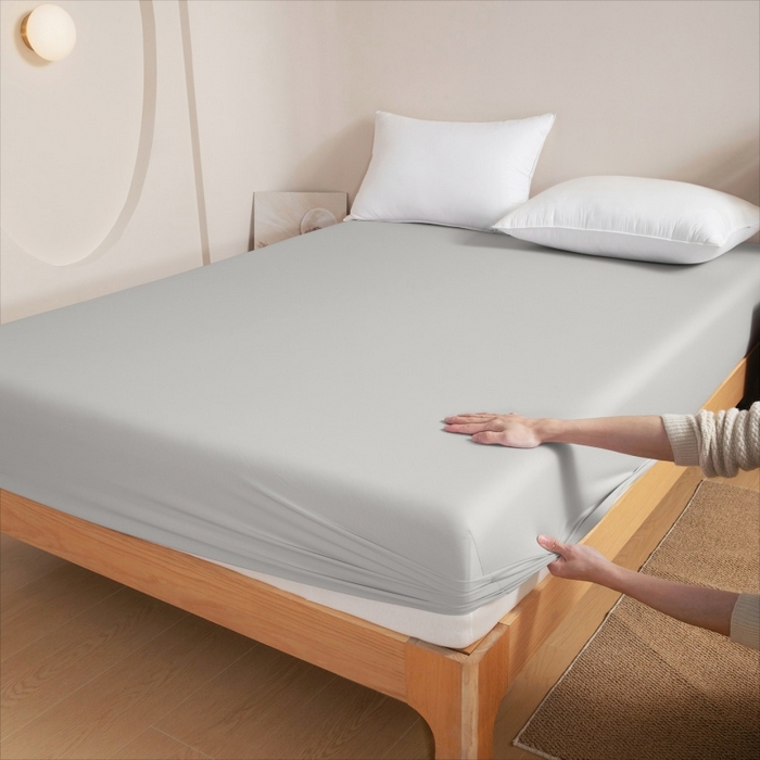 91家纺网 家纺一手货源 找家纺 （总）宇淳国际 2026新款锦氨凉感冰丝床笠