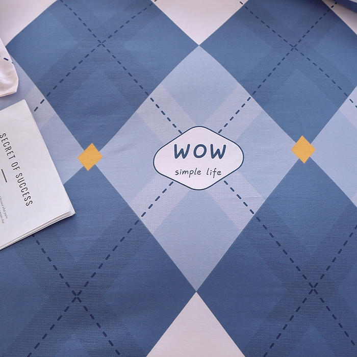 91家纺网 家纺一手货源 找家纺 馨雅家纺 2026新款简欧纯棉印花被套单品被套被套单件 意林-兰