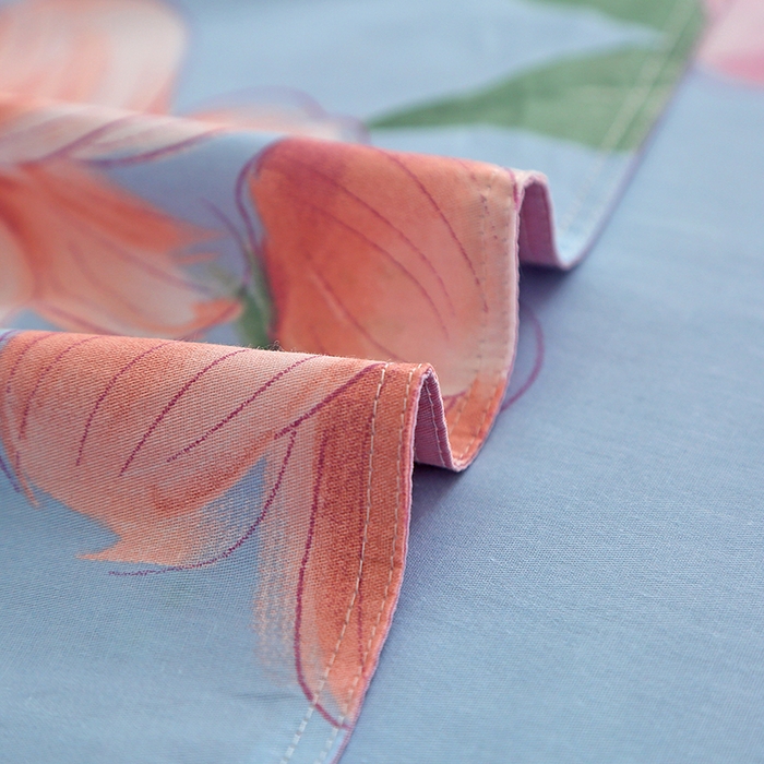 91家纺网 家纺一手货源 找家纺 馨雅家纺 2026新款简欧纯棉印花被套单品被套被套单件 凝香秋水