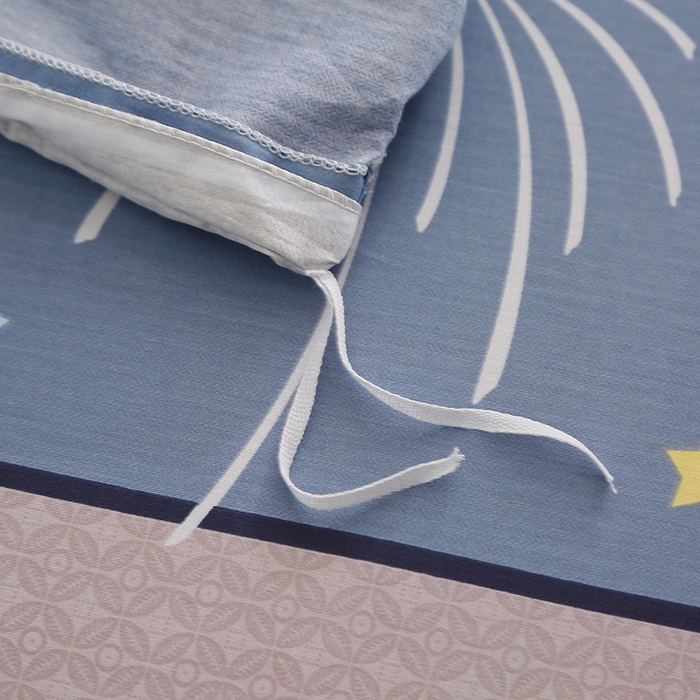 91家纺网 家纺一手货源 找家纺 馨雅家纺 2026新款简欧纯棉印花被套单品被套被套单件 仰望星空