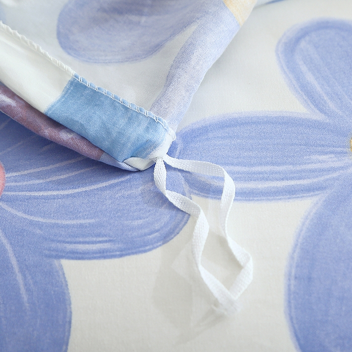 91家纺网 家纺一手货源 找家纺 馨雅家纺 2026新款简欧纯棉印花被套单品被套被套单件 浅浅花漾