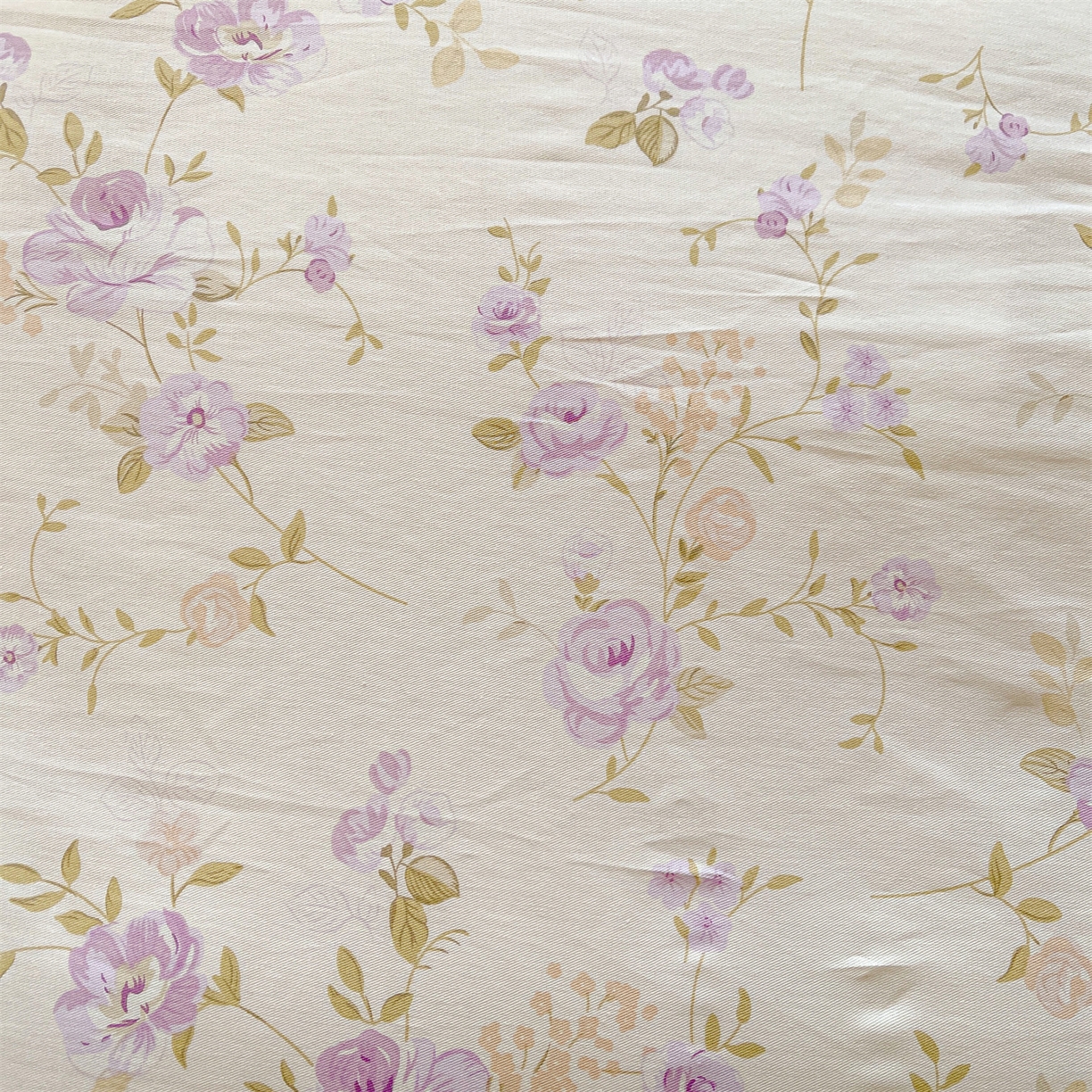 91家纺网 家纺一手货源 找家纺 （总）宜凡家纺 2026新款全棉印花夹棉花边床笠三件套