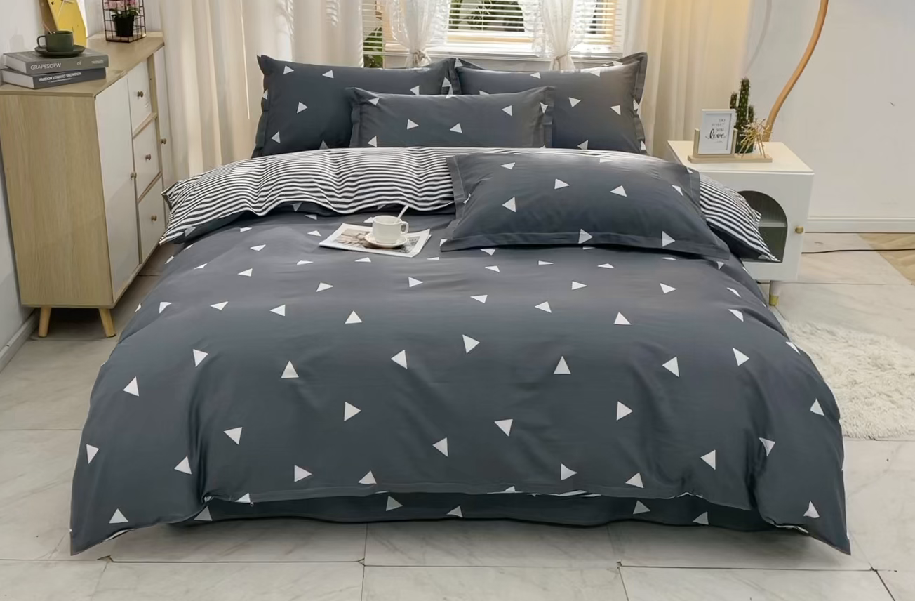 91家纺网 家纺一手货源 找家纺 馨雅家纺 2026新款简欧纯棉印花被套单品被套被套单件 爱巢