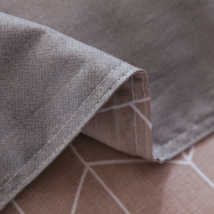 91家纺网 家纺一手货源 找家纺 馨雅家纺 2026新款简欧纯棉印花被套单品被套被套单件 巴比伦-灰