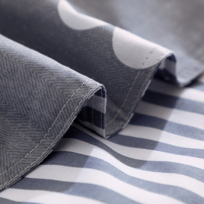 91家纺网 家纺一手货源 找家纺 馨雅家纺 2026新款简欧纯棉印花被套单品被套被套单件 许愿精灵-灰