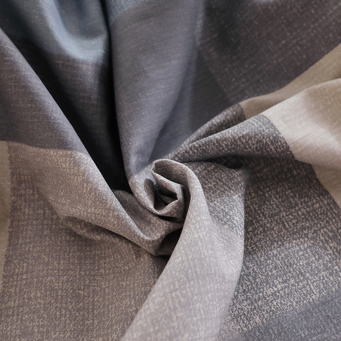 91家纺网 家纺一手货源 找家纺 馨雅家纺 2026新款简欧纯棉印花被套单品被套被套单件 奶昔-蓝