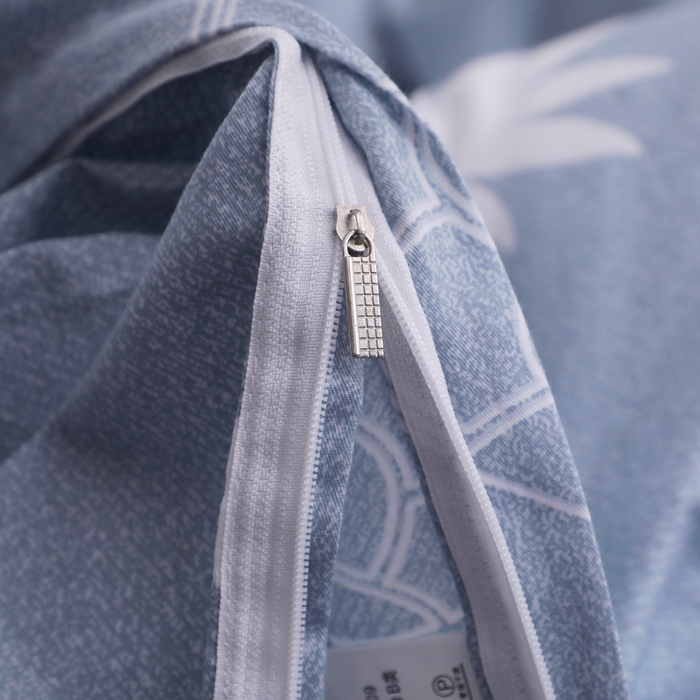 91家纺网 家纺一手货源 找家纺 馨雅家纺 2026新款简欧纯棉印花被套单品被套被套单件 菠萝物语-灰