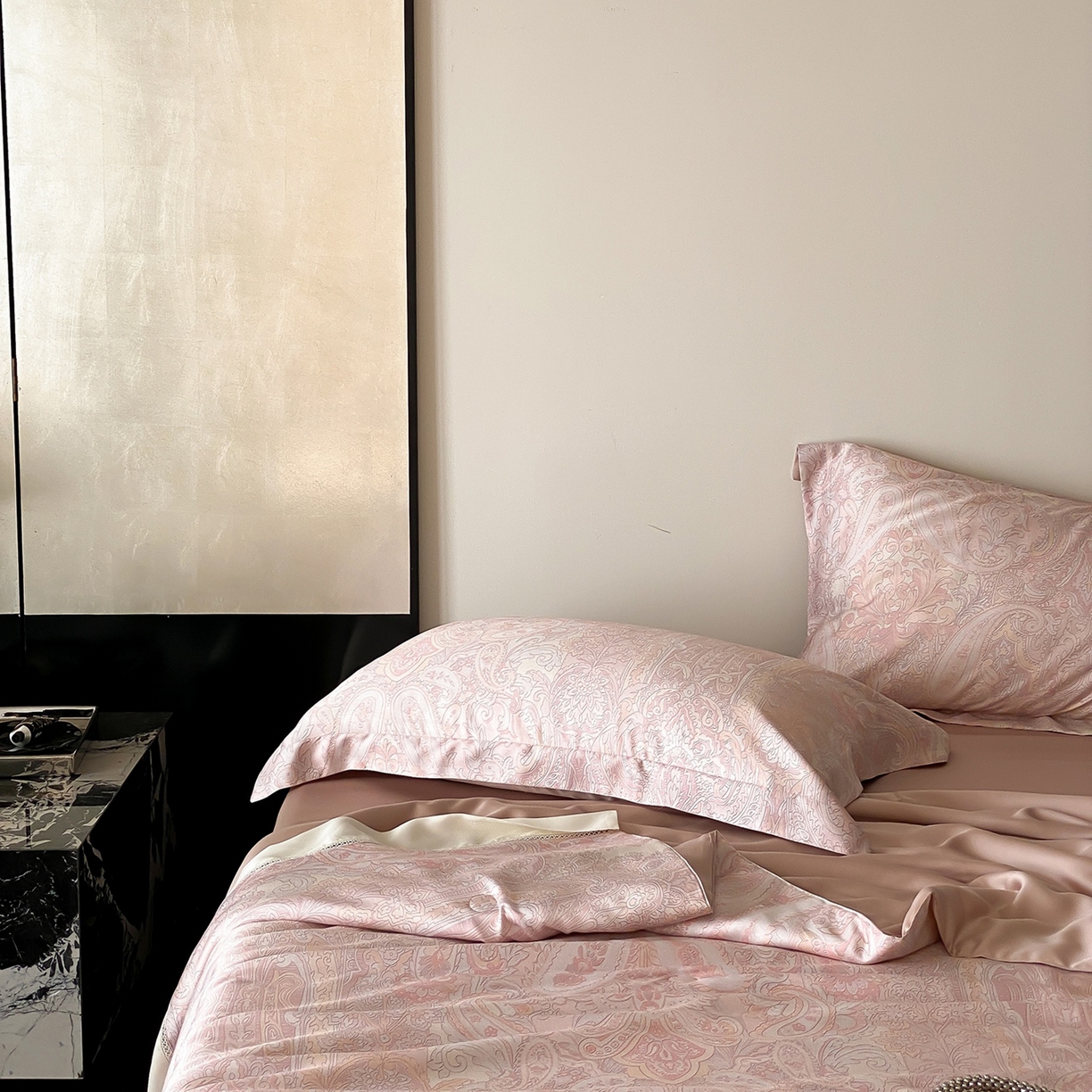 91家纺网 家纺一手货源 找家纺 丽笙被芯 2026新款A类兰精天丝数码印花Naia镂空夏被夏凉被空调被-系列二 悠觅