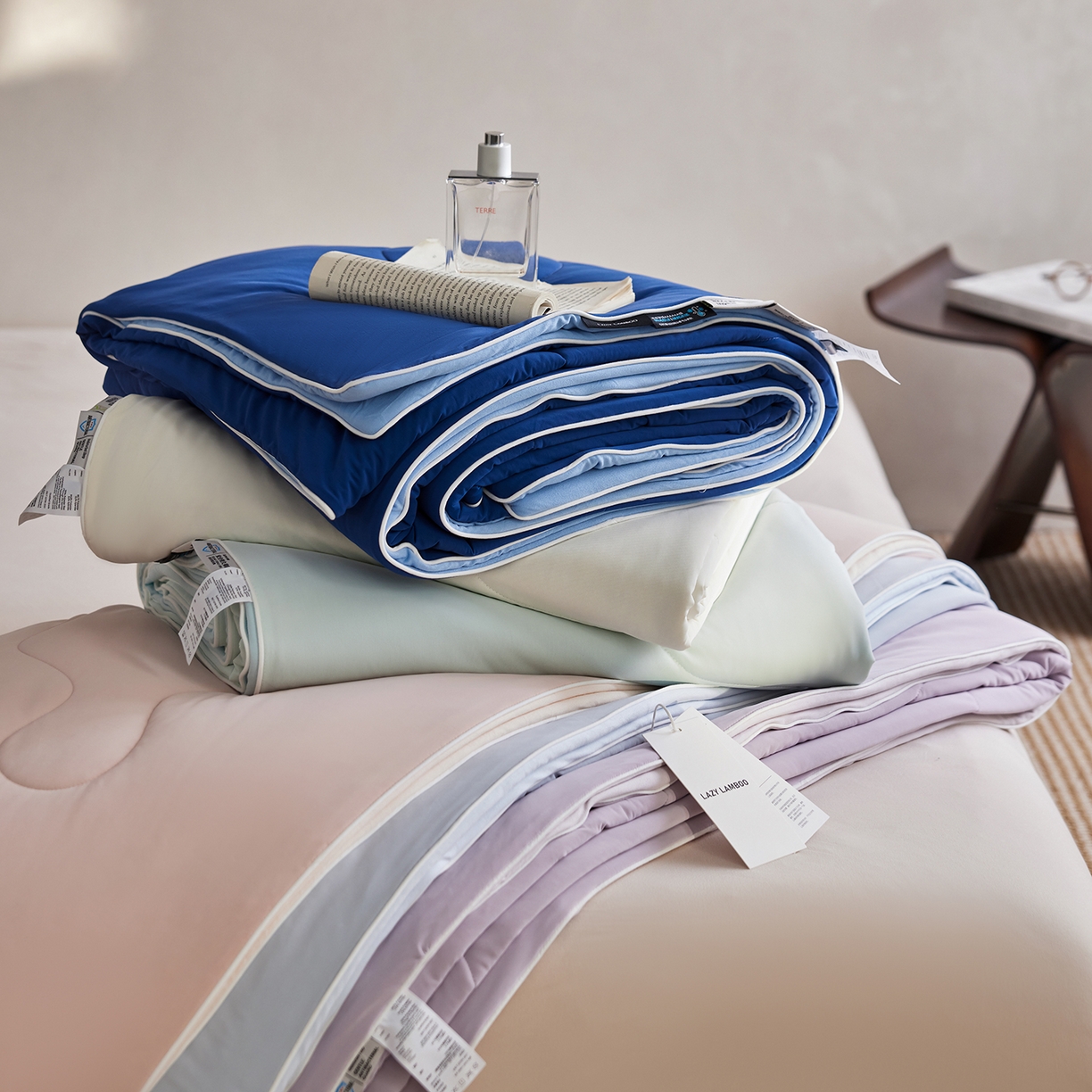 91家纺网 家纺一手货源 找家纺 （总）丽笙被芯 2026新款冷暖深睡控温夏被夏凉被空调被