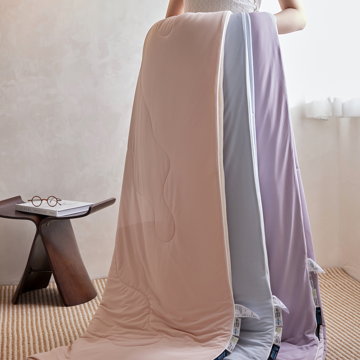 91家纺网 家纺一手货源 找家纺 （总）丽笙被芯 2026新款冷暖深睡控温夏被夏凉被空调被