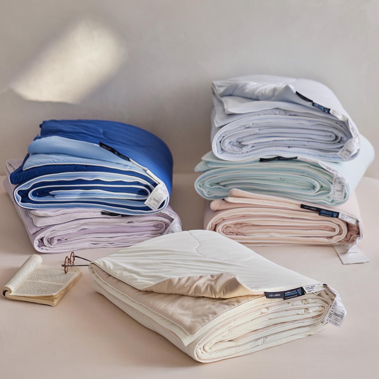 91家纺网 家纺一手货源 找家纺 （总）丽笙被芯 2026新款冷暖深睡控温夏被夏凉被空调被