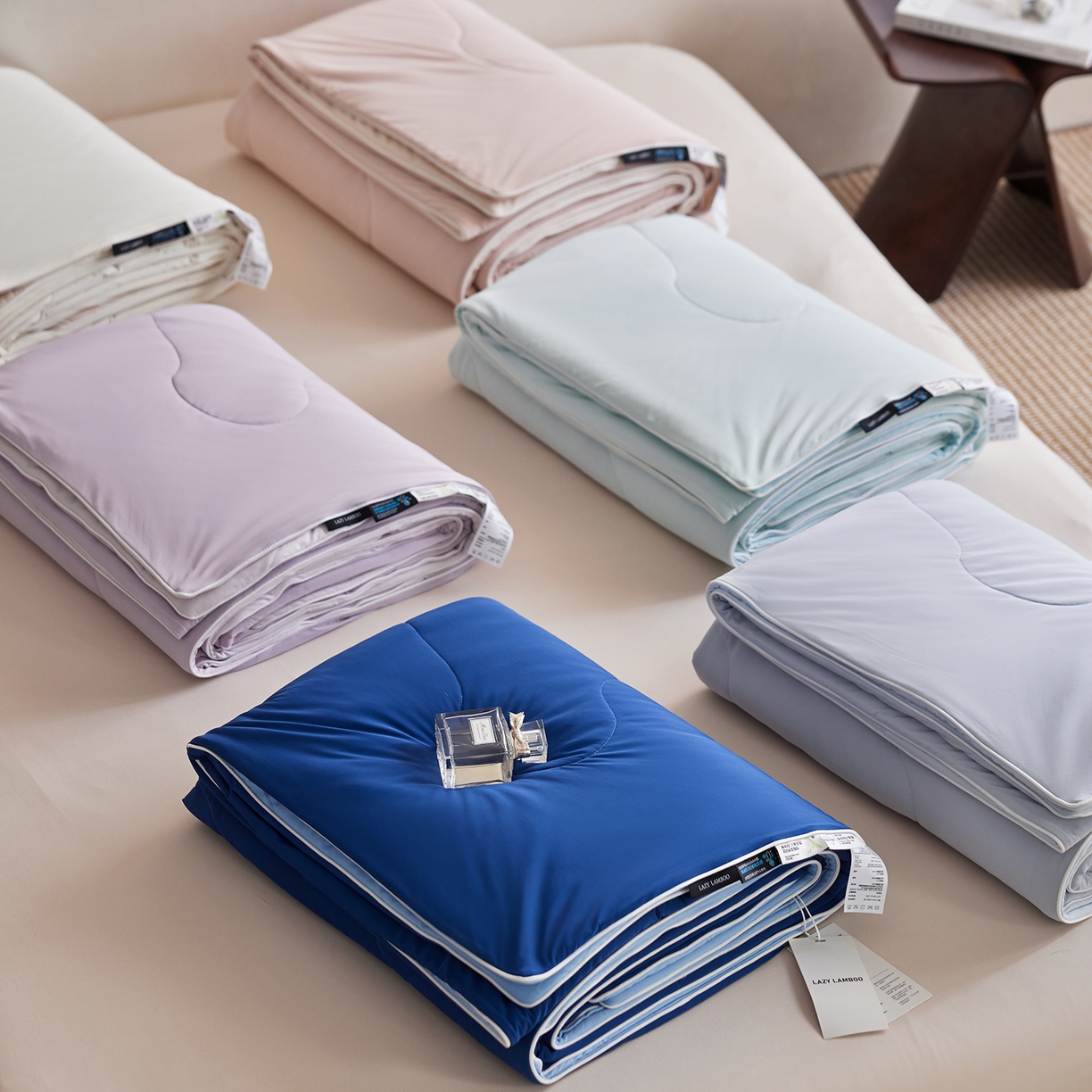 91家纺网 家纺一手货源 找家纺 （总）丽笙被芯 2026新款冷暖深睡控温夏被夏凉被空调被