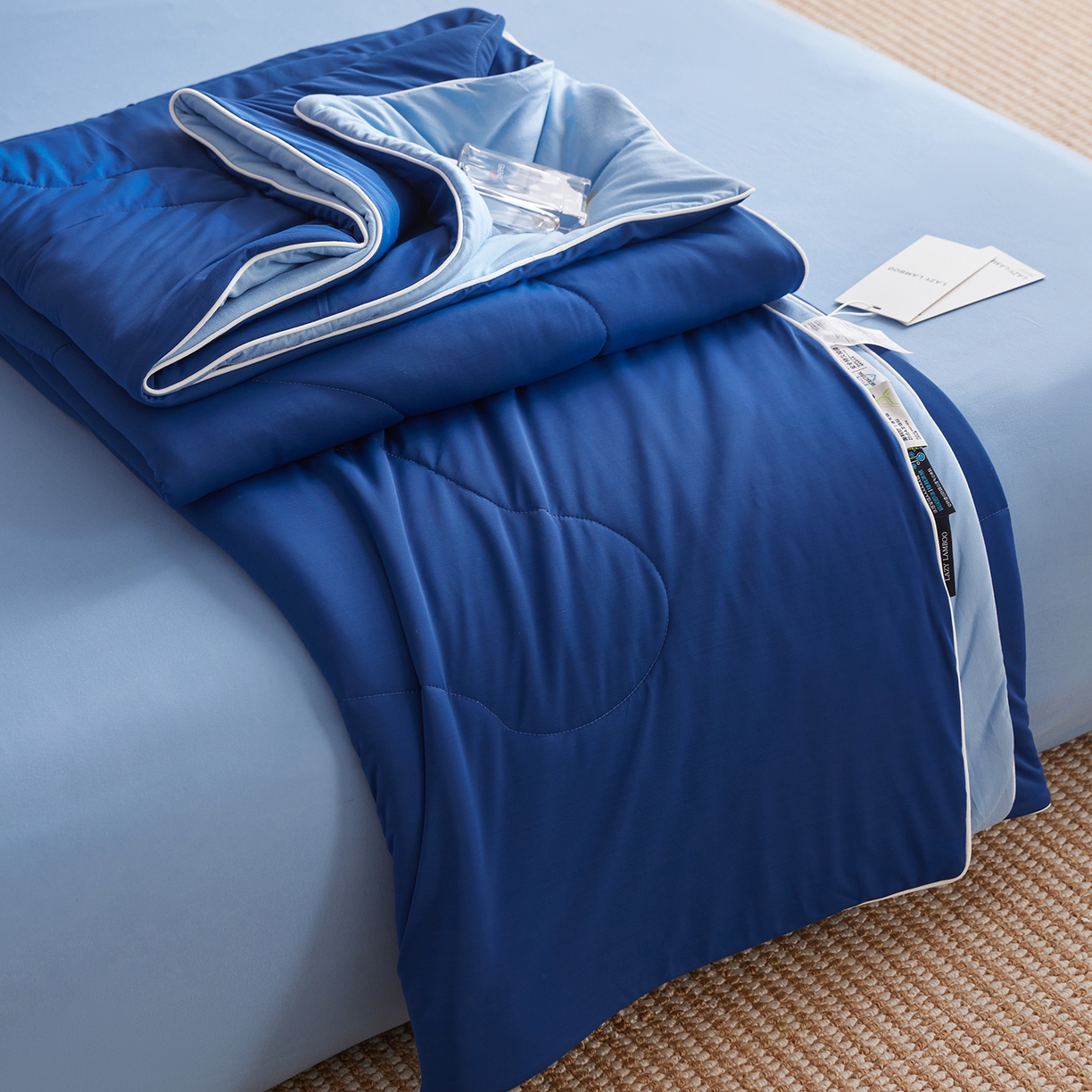 91家纺网 家纺一手货源 找家纺 （总）丽笙被芯 2026新款冷暖深睡控温夏被夏凉被空调被