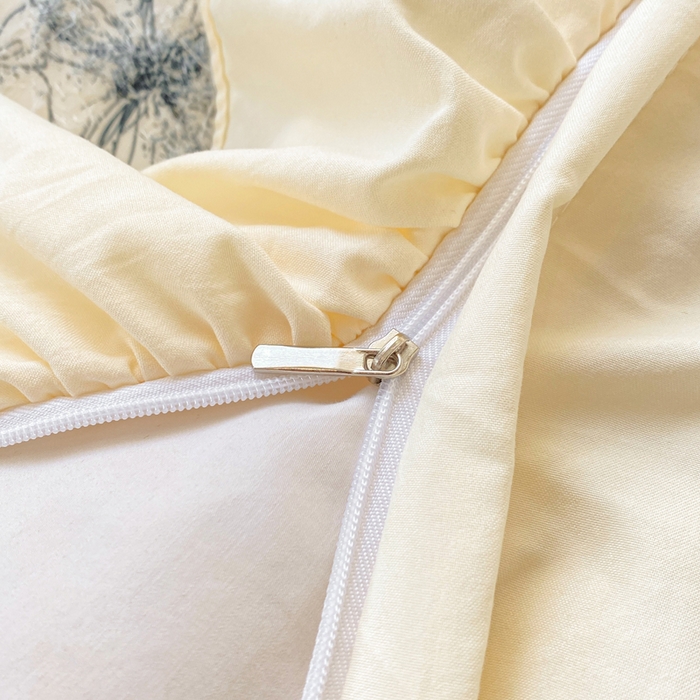 91家纺网 家纺一手货源 找家纺 蝶帕家纺 2026新款水洗棉剪花流苏夹棉床盖款四件套-古韵蝶恋 古韵蝶恋-墨