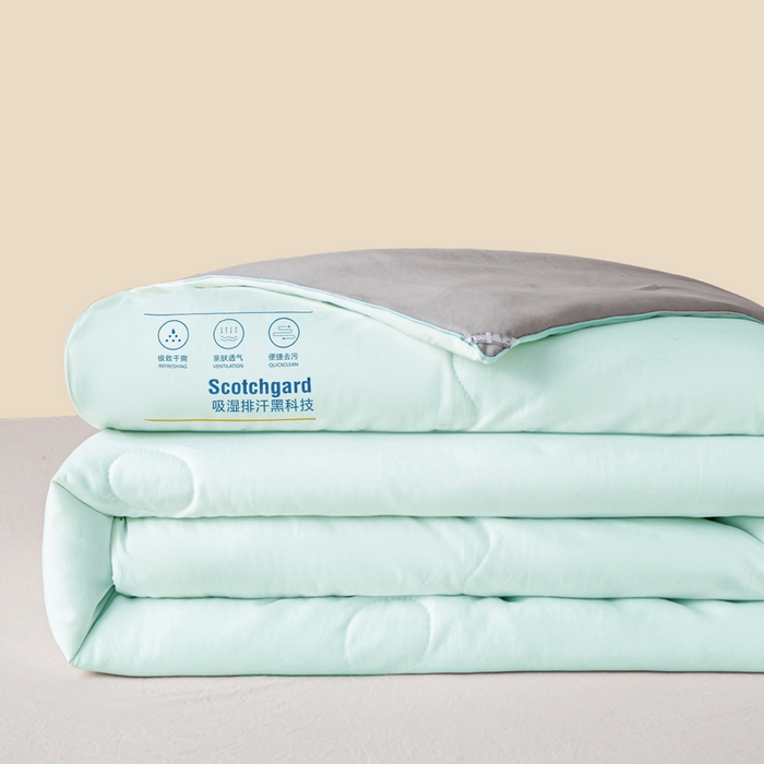 91家纺网 家纺一手货源 找家纺 （总）红日子纺织品 2026新款A类水洗棉冰淇淋夏被空调被